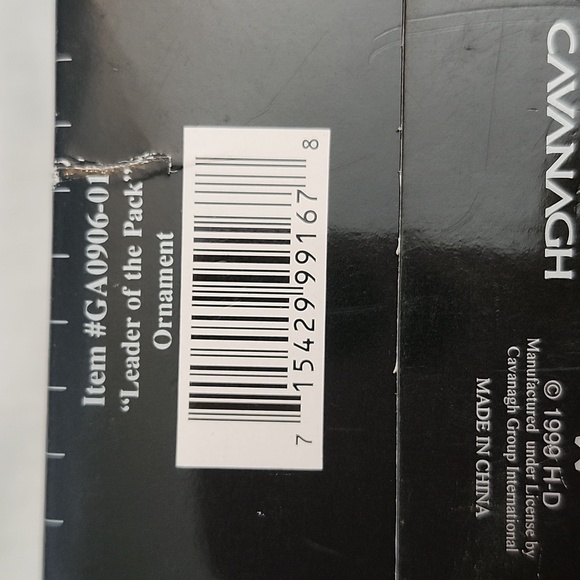 Vintage Harley Davidson Holiday Ornament Set - Picture 12 of 16